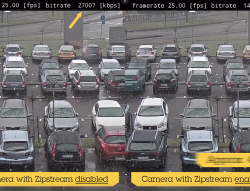 Axis mejora Zipstream para dar respuesta a las necesidades de las nuevas cámaras de 360° y la resolución 4K